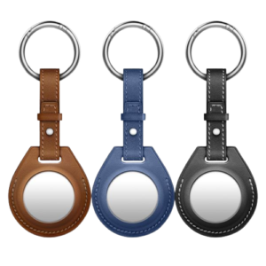 PORTE CLE AIR TAG  VIVA MADRID CUIR